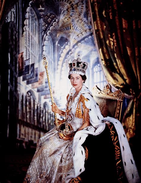 Hrh Queen Elizabeth Ii By Vogue Photographer David Montgomery Observer