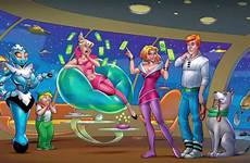 jetsons hanna barbera comics dc fan creative real amanda conner life grows fave spoilers include team partners palmiotti jimmy stands