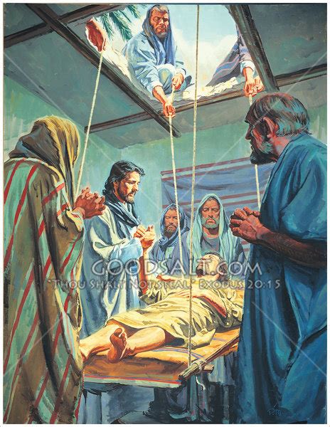 Jesus Heals The Paralyzed Man
