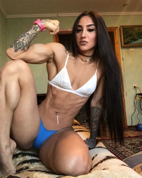 Bakhar Nabieva Ripped Girls Muscle Women Body Building Women