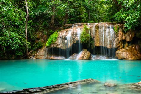 Водопад Эраван в Тайланде описание и как до него добраться