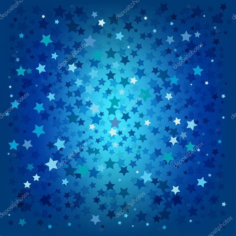 Abstract Christmas Blue Stars Background — Stock Vector © Lembit 3781912
