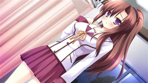 Blush Brown Hair Game Cg Hyper Highspeed Genius Long Hair