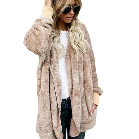 Drop Shipping Faux Rabbit Fur Coat Long Natural Fur Jacket Women Winter Rabbit Fur Waistcoat