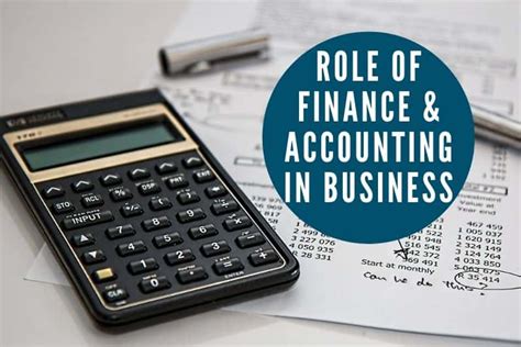 Finance And Accounting Functions Role Of Finance And Accounting
