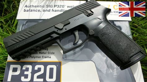 Sig Sauer P320 Air Pistol Full Review And Range Test Youtube