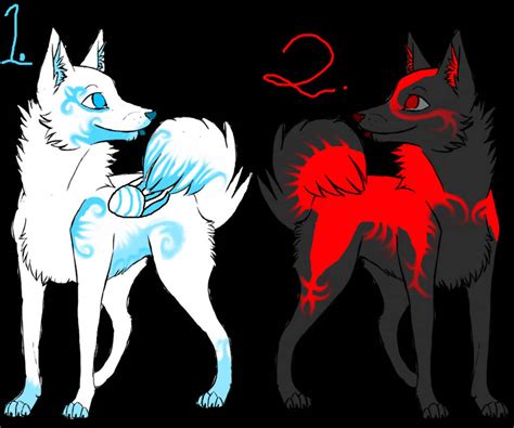 Twin Wolf Adopts Closed By Dennorfangirl On Deviantart