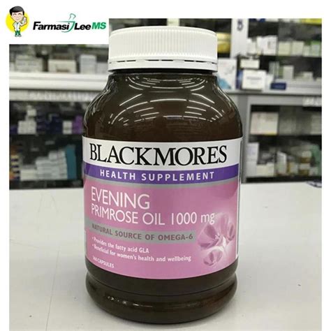 Essential fatty acids are incorporated into every cell membrane in the body in the form of compounds called phospholipids. Blackmores Evening Primrose Oil EPO (end 4/11/2018 5:15 PM)