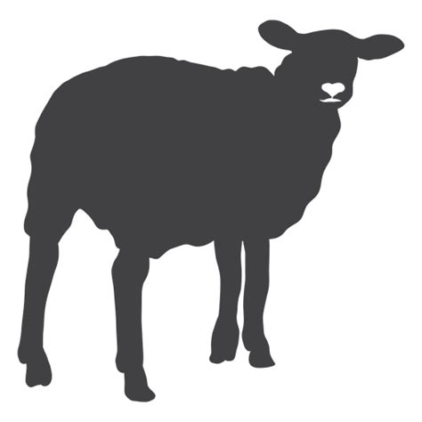 Sheep Lamb Wool Hoof Silhouette Transparent Png And Svg Vector File