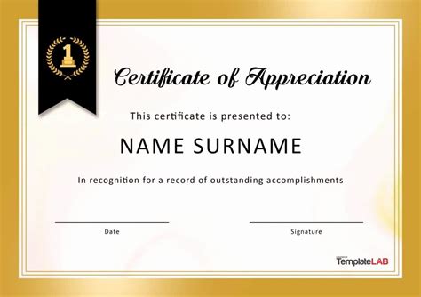 Pastor Appreciation Certificate Template Free Lovely 30