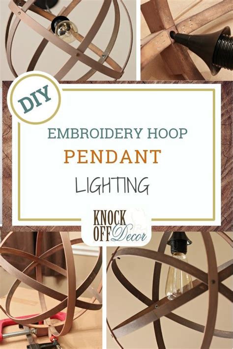 Embroidery Hoop Orb Pendant Light Orb Pendant Light Embroidery Hoop