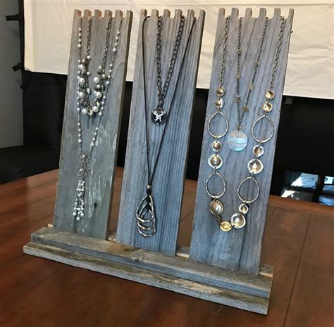 8 Handmade Wooden Jewelry Stands For Craft Shows The Beading Gem