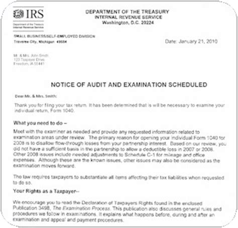 Here is an example of an irs hardship letter. Irs Audit Notice - Free Printable Documents