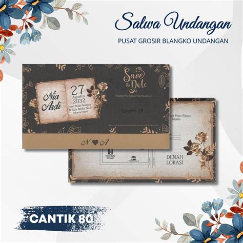 Jual Blangko Undangan Cantik 80 Harga Murah Shopee Indonesia