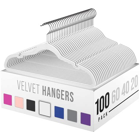 Velvet Clothes Hangers Packs Heavy Duty Durable Coat