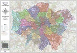 Greater London Boroughs Map – NEW Version – UK Map Centre