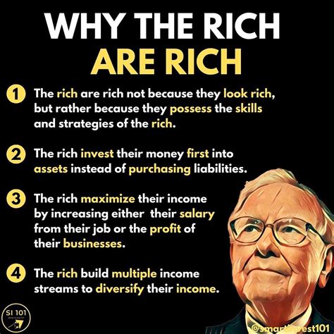 Why The Rich Are Rich Investing Money Management Advice Millionaire