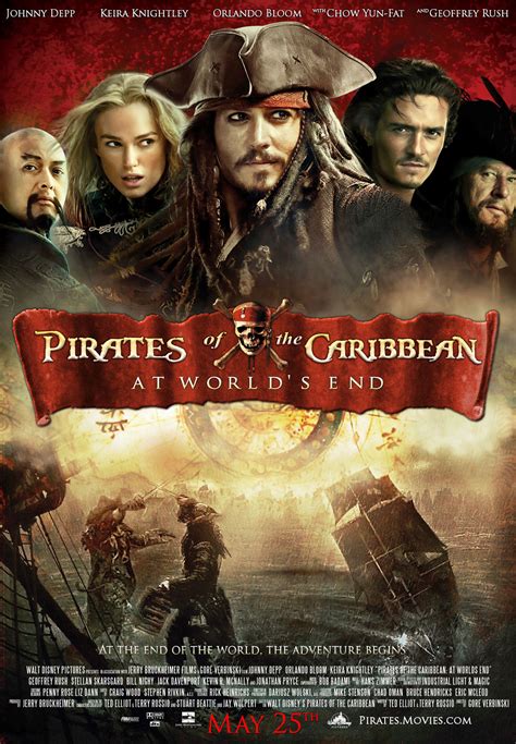 Movie Posters For Pirates Of The Caribbean At