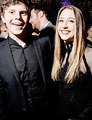 Evan Peters and Taissa Farmiga at Vanity Fair’s Young Hollywood Party ...