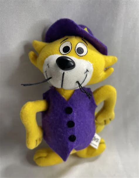 Yogi Bear Plush Stuffed Animal Beanie Hanna Barbera Dairy Queen Top Cat