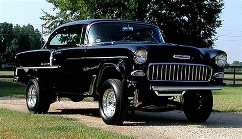 55 Chevy Gasser 55 Chevy Hot Rods Cars Muscle Classic Cars Chevy