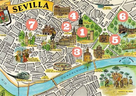 20 Lugares Que Ver En Sevillla Imprescindibles Mapa Itinerarios