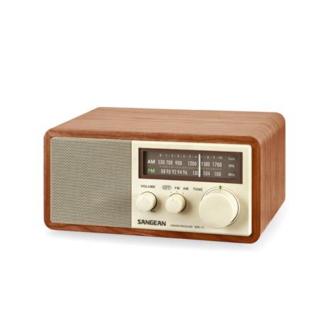 Wr 11 Am Fm Wooden Cabinet Radio│sangean Electronics