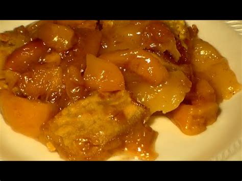 If using canned peaches we can skip the other ingredients that we use with the peaches, just spread the canned peaches in the baking dish, stir in 2 tablespoons homemade peach cobbler. Easy & Fast PEACH COBBLER Recipe (Made With Canned Peaches ...