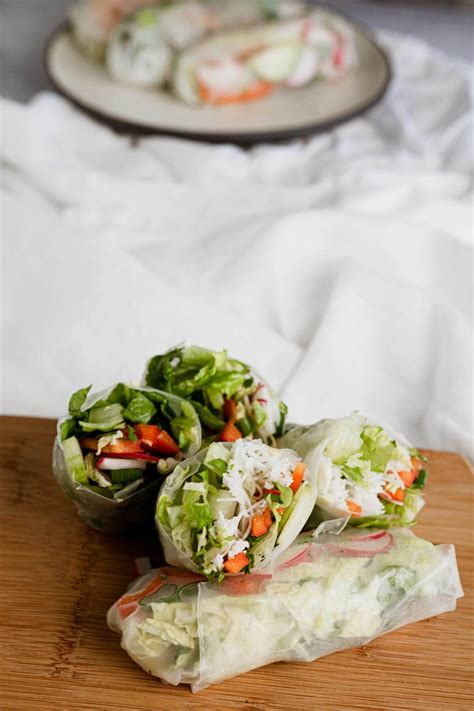Fresh Salad Wraps The In Fine Balance Food Blog