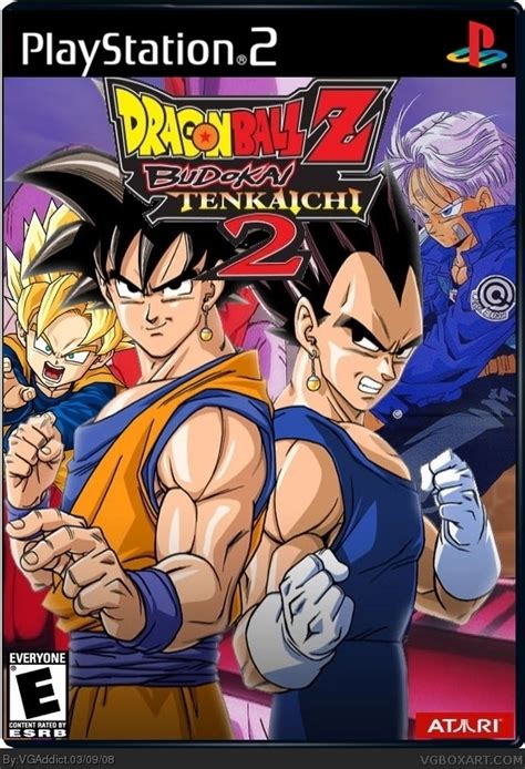 June 28th lupin the third: Dragon Ball Z: Budokai Tenkaichi 2 PlayStation 2 Box Art Cover by VGAddict