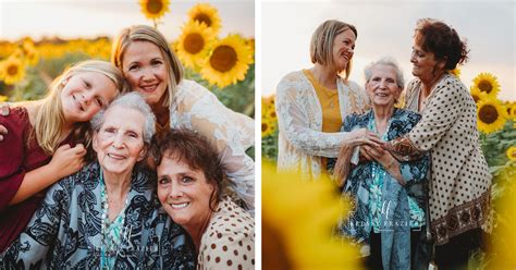 Hermosas Fotos Muestran Cuatro Generaciones De Mujeres De Una Familia