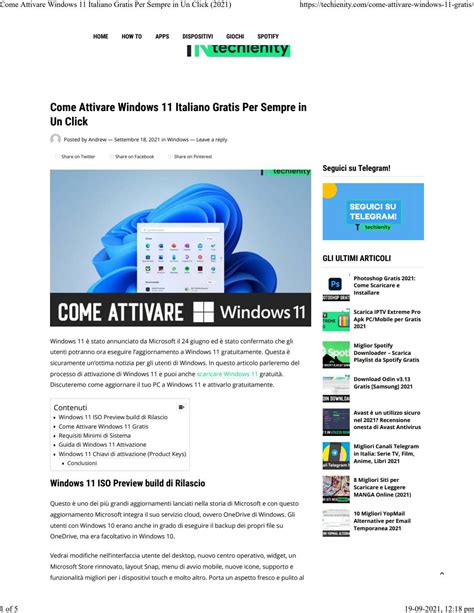 Come Attivare Windows 11 By Techienity Issuu