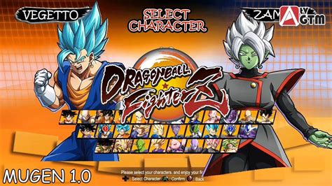 Dragon ball fighterz (pronounced fighters) is a 3d fighting game, simulating 2d, developed by arc system works and published by bandai namco entertainment. Dragon Ball FighterZ Mugen 1.0 - Descargar - YouTube