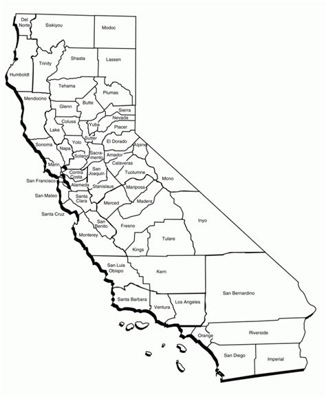 County Elections Map California Secretary Of State Map Of Northern