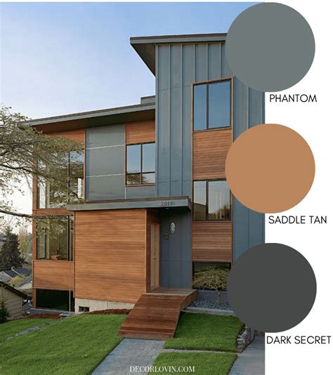 Modern Exterior Paint Colors Gray House Exterior Modern House Colors