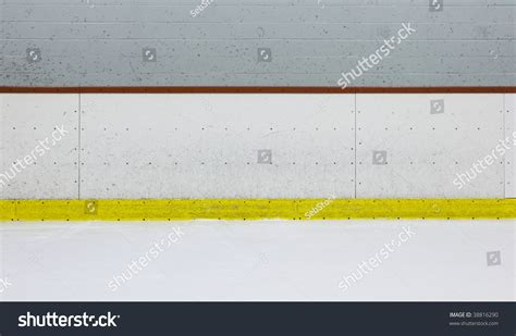 Hockey Rink Boards Stock Photo 38816290 Shutterstock