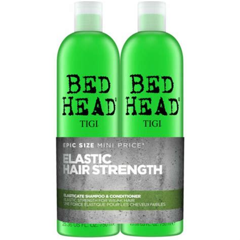 TIGI Bed Head Elasticate Shampoo And Conditioner 750ml Pack Of 2 For