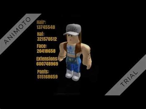 Step2:result will shown with the hair name and its id. The 7 best roblox images on Pinterest