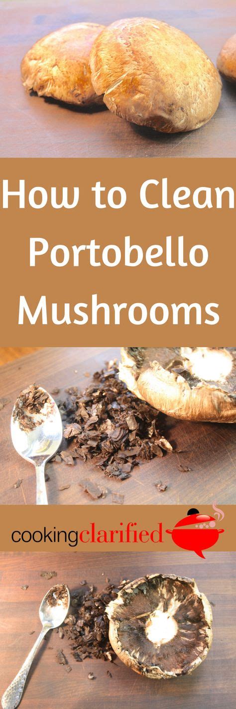 How to cook portabella mushrooms. How to Clean Portobello Mushrooms | Stuffed mushrooms ...