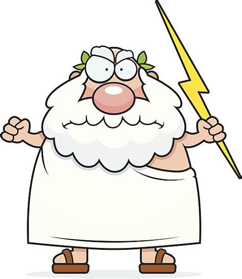 Angry Cartoon Zeus Illustrations Royalty Free Vector Graphics And Clip