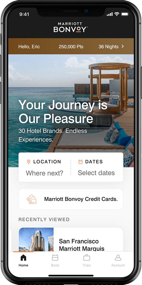 Marriott Bonvoy App Access More