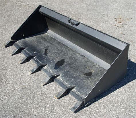 74 Low Profile Tooth Bucket Skid Steer Attachment Depot