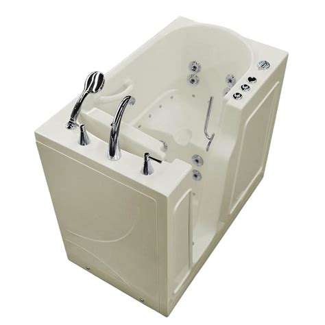 However, they tend to rust. Universal Tubs 3.9 ft. Left Drain Walk-In Whirlpool and ...