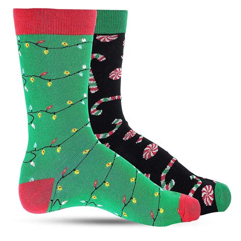 Christmas Socks For Men Crazy Dress Socks For Men Mens Funny Cool