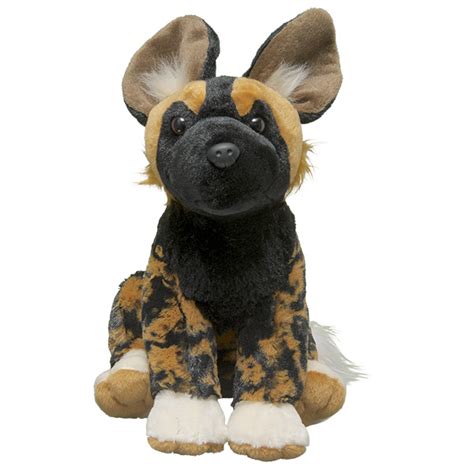 Dog Plush African Wild Dog Symbolic Adoption From Wwf