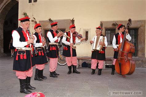Polish folk music photos of a polish folk orchestra in Krakow photo