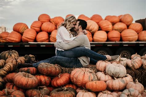 J Smith Photography Western Oklahoma Couples Fall Engagement Photo Session Pumpki