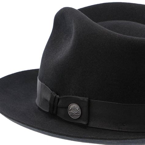 Mens Stetson Chatham Wool Felt Fedora Hat 238 In Brim