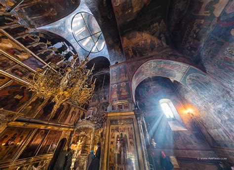 Interior Of The Trinity Cathedral Sergiyev Posad