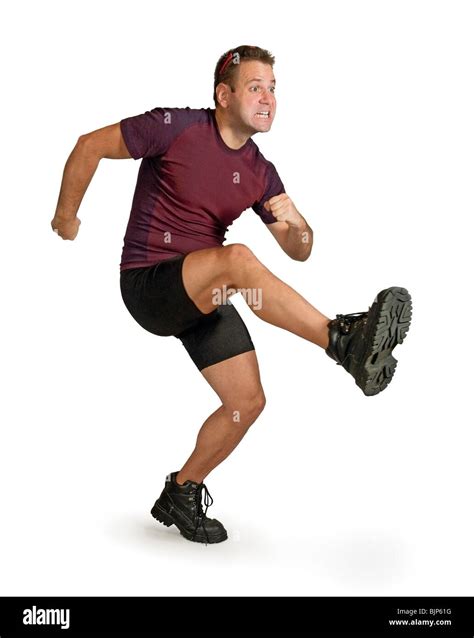 kicking man Stock Photo: 28761868 - Alamy